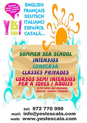 L'estiu ja és aquí a l'escola d'idiomes Yes! de l'Escala