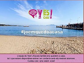 Lamentablemente, YES L’Escala está cerrado debido a la pandemia Coronavirus-Covid 19. ¡Cuidaros! Manteneros sanos y nos vemos pronto!