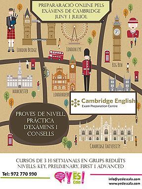 Cursos de preparación de exámenes de Cambridge