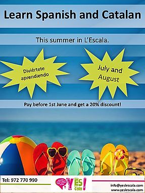 ¡Clases de español y catalán en línea!