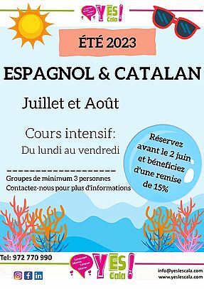 SPANISH AND CATALAN COURSES - SUMMER 2023