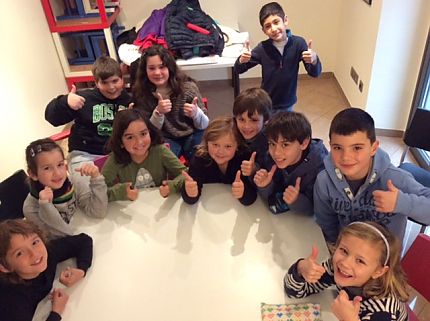 Children’s exams at the Yes! Language School,  L'Escala